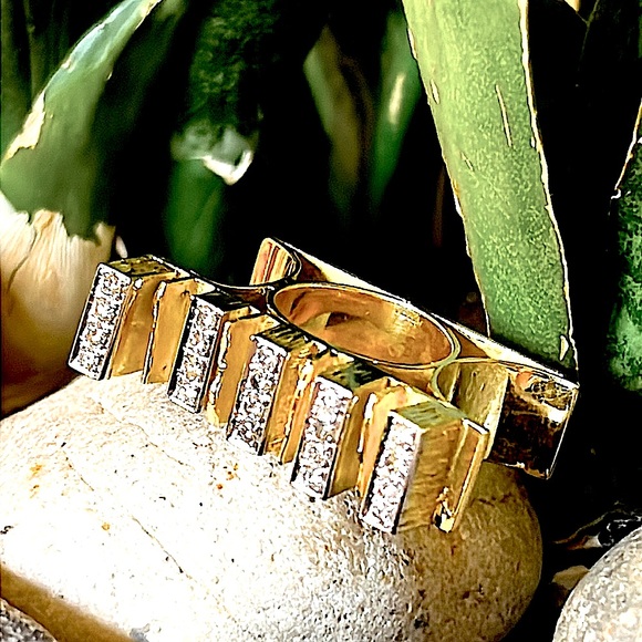 18 karat gold, and .60 diamond custom made Ring - Picture 11 of 17